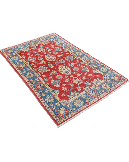 Ziegler 3' 10" X 5' 9" Hand Knotted Wool Rug 3' 10" X 5' 9" (117 X 175) / Red / Wool