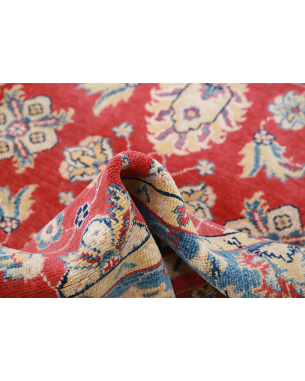 Ziegler 3' 10" X 5' 9" Hand Knotted Wool Rug 3' 10" X 5' 9" (117 X 175) / Red / Wool