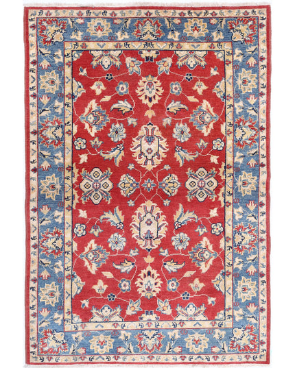 Ziegler 3' 10" X 5' 9" Hand Knotted Wool Rug 3' 10" X 5' 9" (117 X 175) / Red / Wool