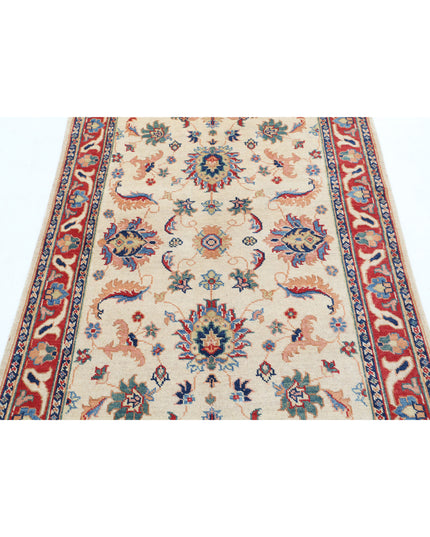 Ziegler 3' 11" X 5' 11" Hand Knotted Wool Rug 3' 11" X 5' 11" (119 X 180) / Ivory / Wool