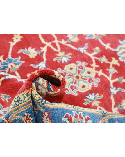 Ziegler 5' 0" X 6' 5" Hand Knotted Wool Rug 5' 0" X 6' 5" (152 X 196) / Red / Wool