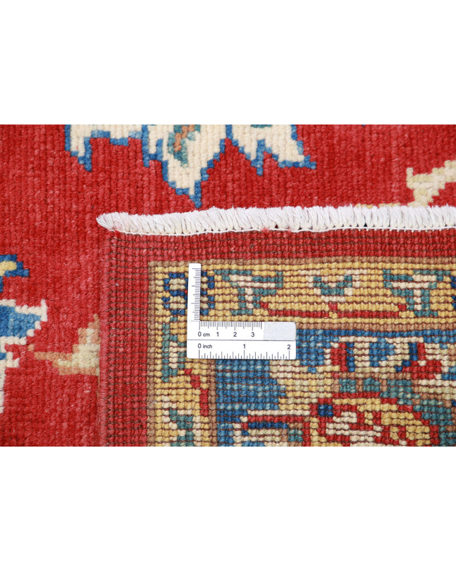 Ziegler 5' 0" X 6' 5" Hand Knotted Wool Rug 5' 0" X 6' 5" (152 X 196) / Red / Wool