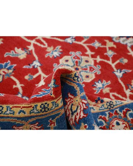 Ziegler 5' 1" X 6' 6" Hand Knotted Wool Rug 5' 1" X 6' 6" (155 X 198) / Red / Wool