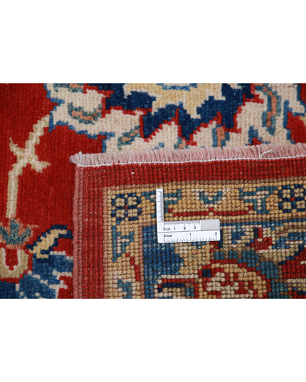 Ziegler 5' 1" X 6' 6" Hand Knotted Wool Rug 5' 1" X 6' 6" (155 X 198) / Red / Wool