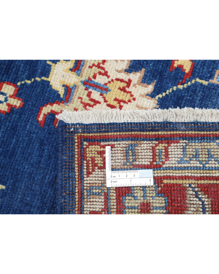 Ziegler 3' 4" X 4' 11" Hand Knotted Wool Rug 3' 4" X 4' 11" (101 X 150) / Blue / Wool