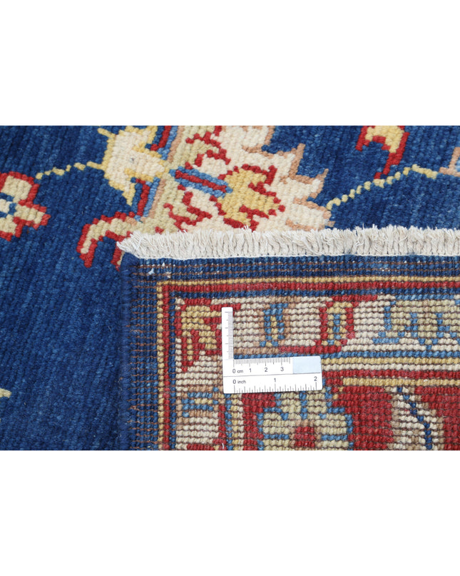Ziegler 3' 4" X 4' 11" Hand Knotted Wool Rug 3' 4" X 4' 11" (101 X 150) / Blue / Wool