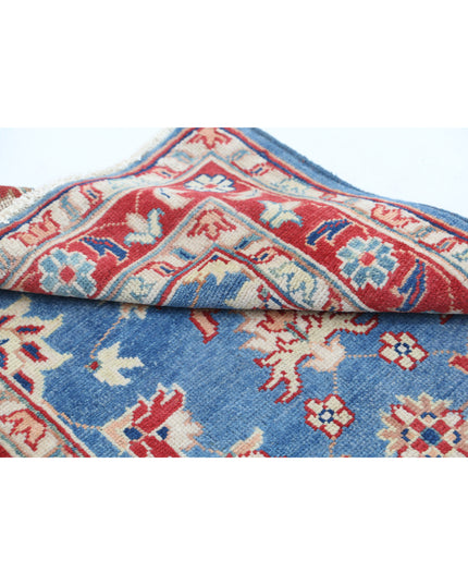 Ziegler 3' 0" X 4' 9" Hand Knotted Wool Rug 3' 0" X 4' 9" (91 X 145) / Blue / Wool