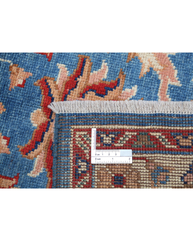 Ziegler 3' 0" X 4' 9" Hand Knotted Wool Rug 3' 0" X 4' 9" (91 X 145) / Blue / Wool