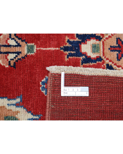 Ziegler 3' 2" X 4' 8" Hand Knotted Wool Rug 3' 2" X 4' 8" (97 X 142) / Red / Wool