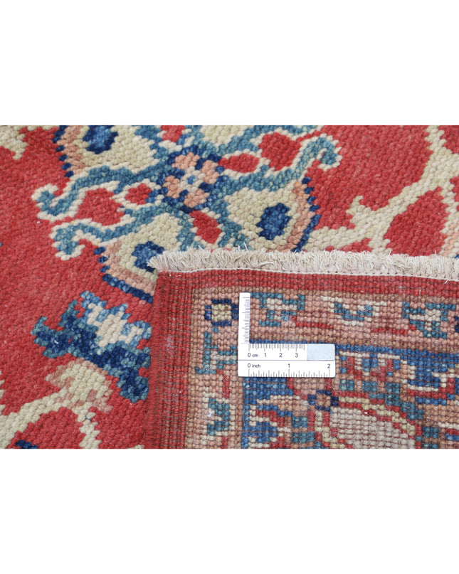 Ziegler 3' 1" X 4' 2" Hand Knotted Wool Rug 3' 1" X 4' 2" (94 X 127) / Red / Wool