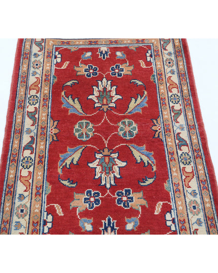Ziegler 2' 8" X 4' 2" Hand Knotted Wool Rug 2' 8" X 4' 2" (81 X 127) / Red / Wool