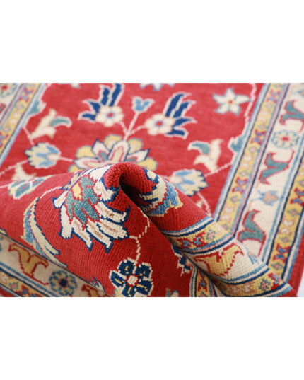 Ziegler 2' 5" X 6' 1" Hand Knotted Wool Rug 2' 5" X 6' 1" (74 X 185) / Red / Wool