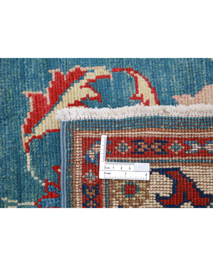 Ziegler 2' 6" X 6' 5" Hand Knotted Wool Rug 2' 6" X 6' 5" (76 X 196) / Blue / Wool