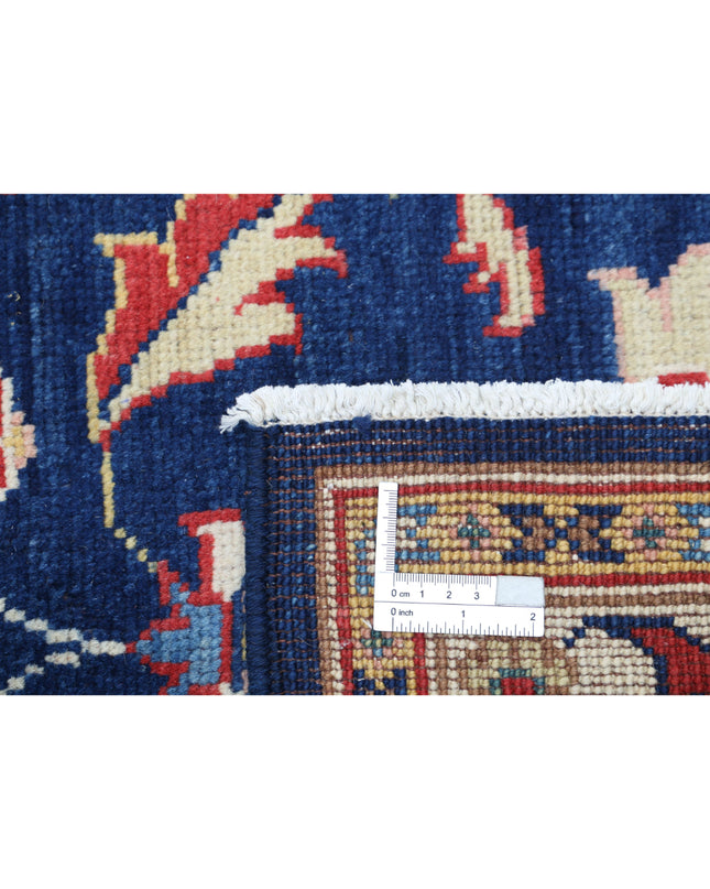 Ziegler 2' 6" X 6' 5" Hand Knotted Wool Rug 2' 6" X 6' 5" (76 X 196) / Blue / Wool