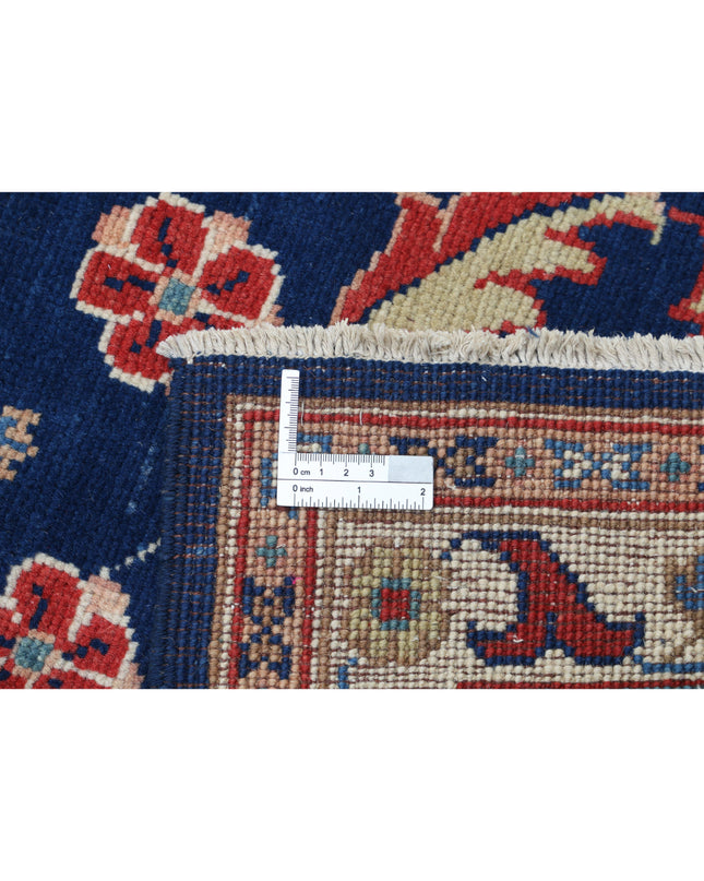 Ziegler 2' 5" X 6' 3" Hand Knotted Wool Rug 2' 5" X 6' 3" (74 X 191) / Blue / Wool