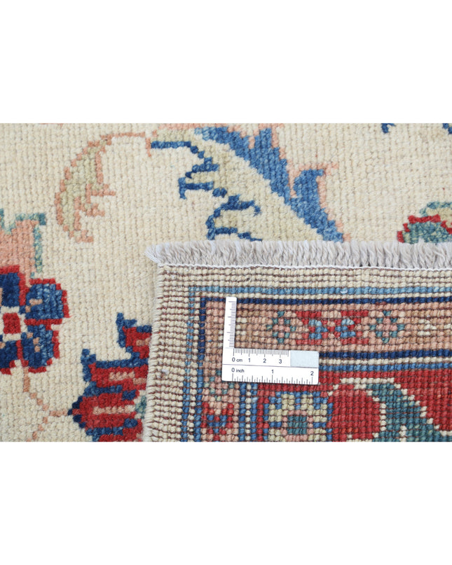 Ziegler 2' 6" X 9' 11" Hand Knotted Wool Rug 2' 6" X 9' 11" (76 X 302) / Ivory / Wool