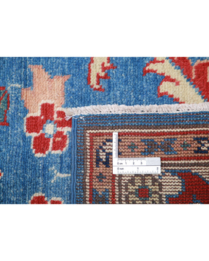 Ziegler 2' 7" X 9' 6" Hand Knotted Wool Rug 2' 7" X 9' 6" (79 X 290) / Blue / Wool