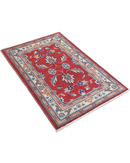 Ziegler 2' 7" X 3' 10" Hand Knotted Wool Rug 2' 7" X 3' 10" (79 X 117) / Red / Wool