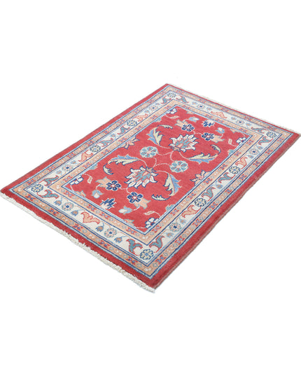 Ziegler 2' 7" X 3' 10" Hand Knotted Wool Rug 2' 7" X 3' 10" (79 X 117) / Red / Wool