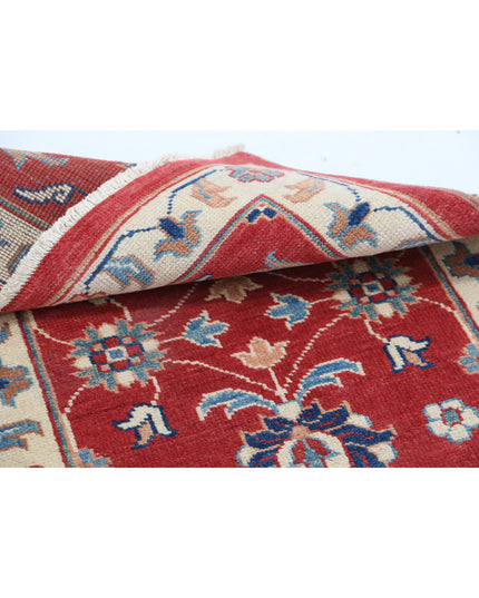 Ziegler 2' 7" X 3' 6" Hand Knotted Wool Rug 2' 7" X 3' 6" (79 X 107) / Red / Wool