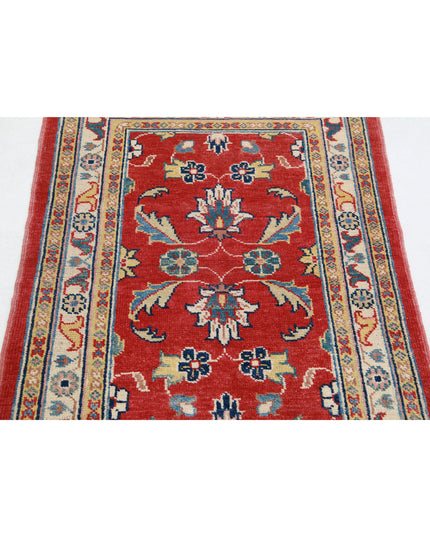 Ziegler 2' 9" X 3' 9" Hand Knotted Wool Rug 2' 9" X 3' 9" (84 X 114) / Red / Wool