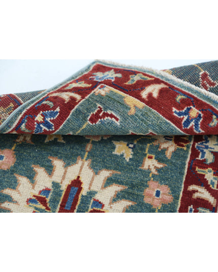 Ziegler 2' 1" X 2' 11" Hand Knotted Wool Rug 2' 1" X 2' 11" (63 X 89) / Green / Wool