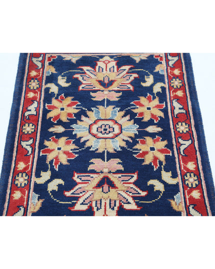 Ziegler 2' 0" X 2' 11" Hand Knotted Wool Rug 2' 0" X 2' 11" (61 X 89) / Blue / Wool