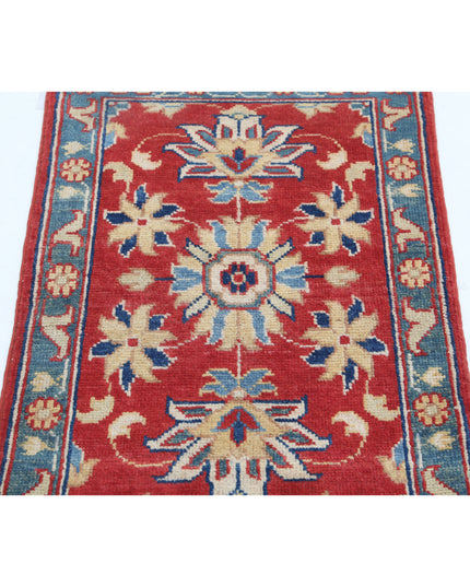 Ziegler 1' 10" X 2' 10" Hand Knotted Wool Rug 1' 10" X 2' 10" (56 X 86) / Red / Wool