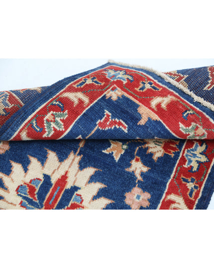 Ziegler 2' 1" X 2' 11" Hand Knotted Wool Rug 2' 1" X 2' 11" (63 X 89) / Blue / Wool