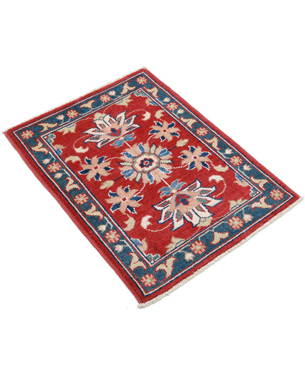 Ziegler 2' 2" X 2' 11" Hand Knotted Wool Rug 2' 2" X 2' 11" (66 X 89) / Red / Wool