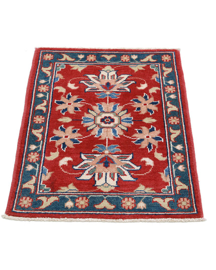 Ziegler 2' 2" X 2' 11" Hand Knotted Wool Rug 2' 2" X 2' 11" (66 X 89) / Red / Wool