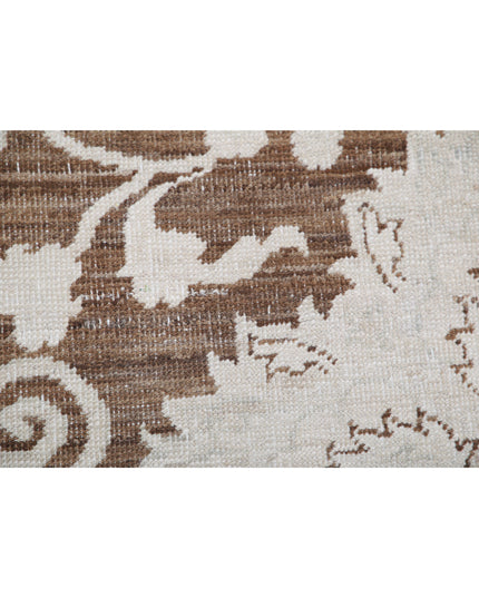 Ziegler 2' 5" X 7' 10" Hand Knotted Wool Rug 2' 5" X 7' 10" (74 X 239) / Brown / Wool