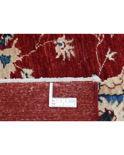 Ziegler 7' 11" X 10' 2" Hand Knotted Wool Rug 7' 11" X 10' 2" (241 X 310) / Red / Wool