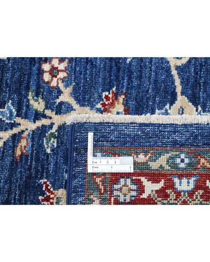 Ziegler 8' 0" X 11' 8" Hand Knotted Wool Rug 8' 0" X 11' 8" (244 X 356) / Blue / Wool