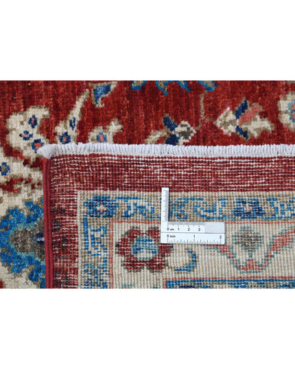 Ziegler 9' 9" X 13' 2" Hand Knotted Wool Rug 9' 9" X 13' 2" (297 X 401) / Red / Wool