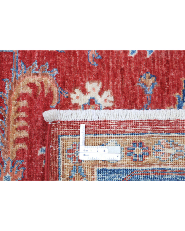 Ziegler 6' 8" X 9' 10" Hand Knotted Wool Rug 6' 8" X 9' 10" (203 X 300) / Red / Wool