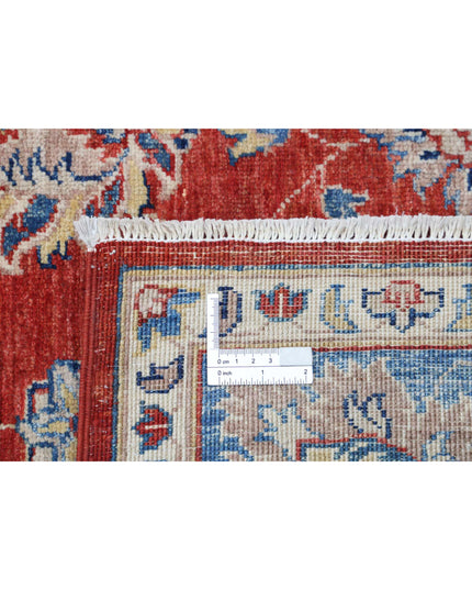 Ziegler 4' 10" X 6' 5" Hand Knotted Wool Rug 4' 10" X 6' 5" (147 X 196) / Red / Wool