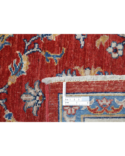 Ziegler 6' 5" X 9' 9" Hand Knotted Wool Rug 6' 5" X 9' 9" (196 X 297) / Red / Wool