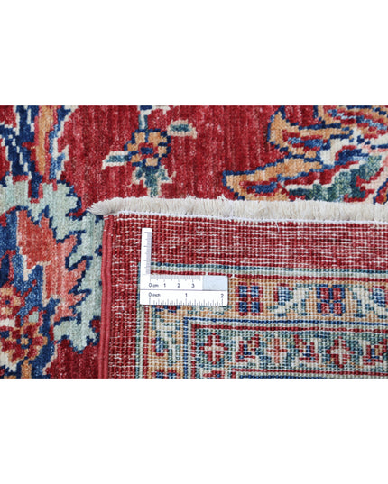 Ziegler 6' 3" X 9' 9" Hand Knotted Wool Rug 6' 3" X 9' 9" (191 X 297) / Red / Wool