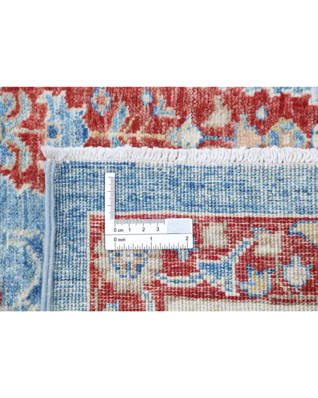 Ziegler 8' 0" X 9' 11" Hand Knotted Wool Rug 8' 0" X 9' 11" (244 X 302) / Blue / Wool