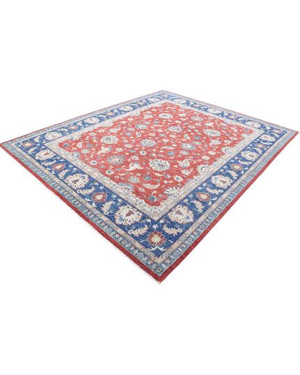 Ziegler 8' 4" X 10' 0" Hand Knotted Wool Rug 8' 4" X 10' 0" (254 X 305) / Red / Wool