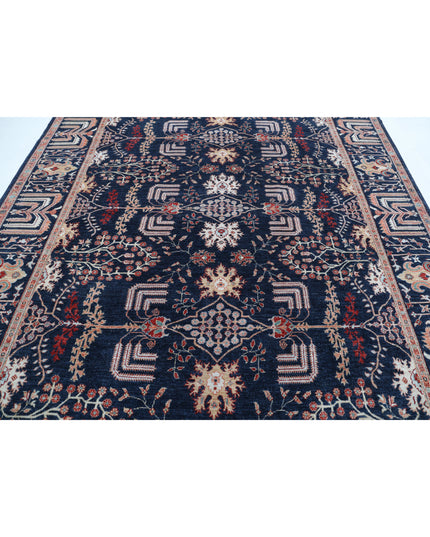 Ziegler 8' 3" X 10' 4" Hand Knotted Wool Rug 8' 3" X 10' 4" (251 X 315) / Blue / Wool