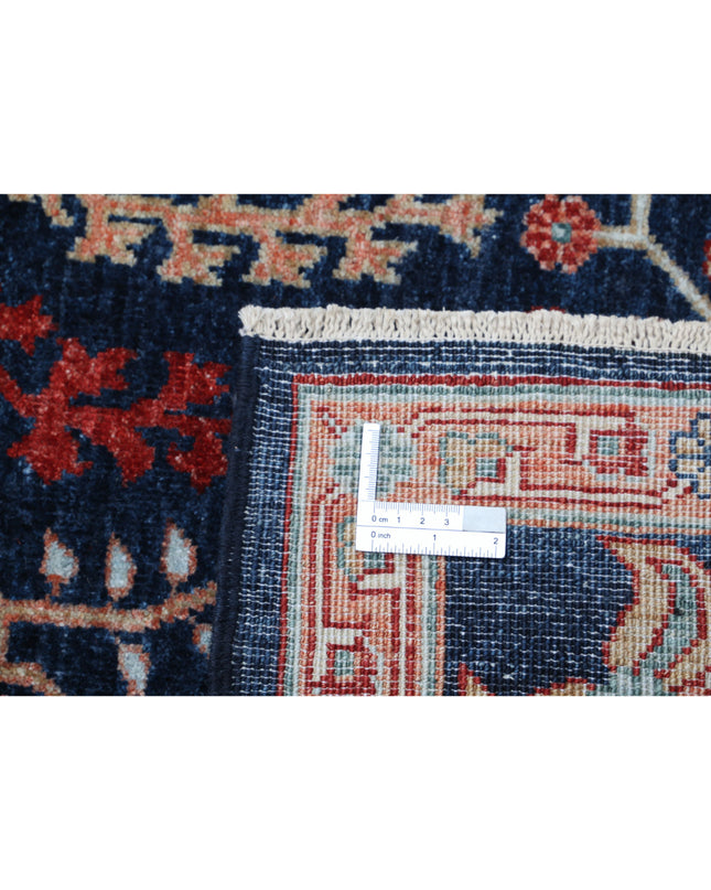 Ziegler 8' 3" X 10' 4" Hand Knotted Wool Rug 8' 3" X 10' 4" (251 X 315) / Blue / Wool