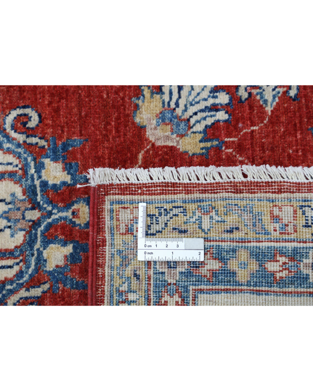 Ziegler 5' 5" X 7' 11" Hand Knotted Wool Rug 5' 5" X 7' 11" (165 X 241) / Red / Wool