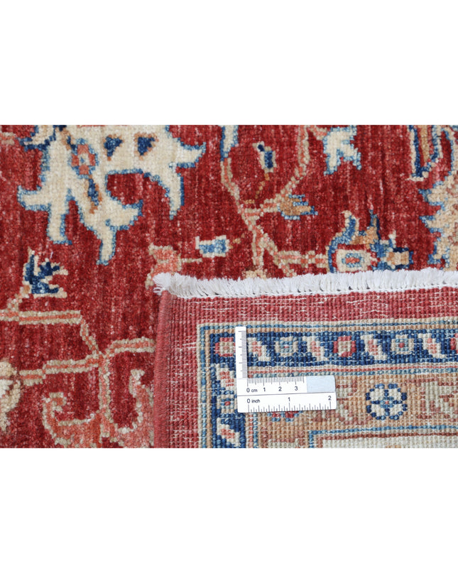 Ziegler 5' 8" X 7' 9" Hand Knotted Wool Rug 5' 8" X 7' 9" (173 X 236) / Red / Wool
