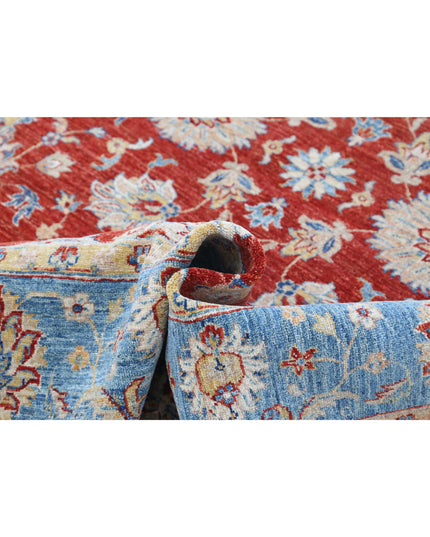 Ziegler 5' 7" X 8' 0" Hand Knotted Wool Rug 5' 7" X 8' 0" (170 X 244) / Red / Wool