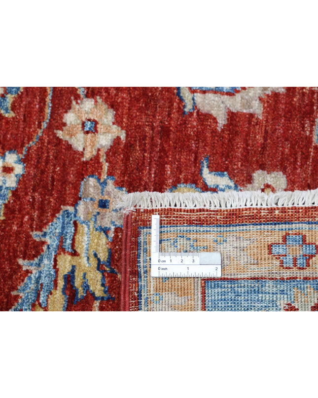 Ziegler 5' 7" X 8' 0" Hand Knotted Wool Rug 5' 7" X 8' 0" (170 X 244) / Red / Wool