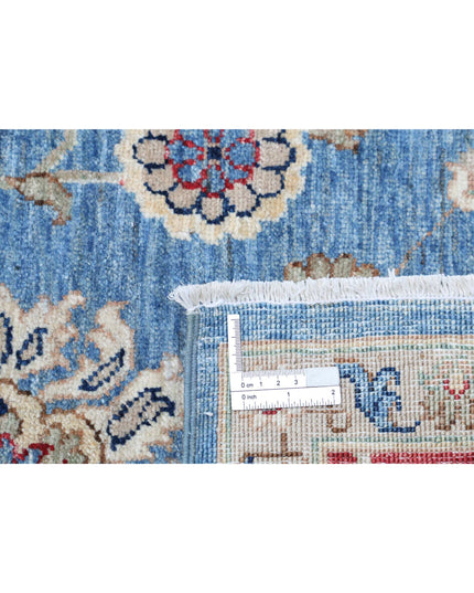 Ziegler 5' 7" X 7' 9" Hand Knotted Wool Rug 5' 7" X 7' 9" (170 X 236) / Blue / Wool