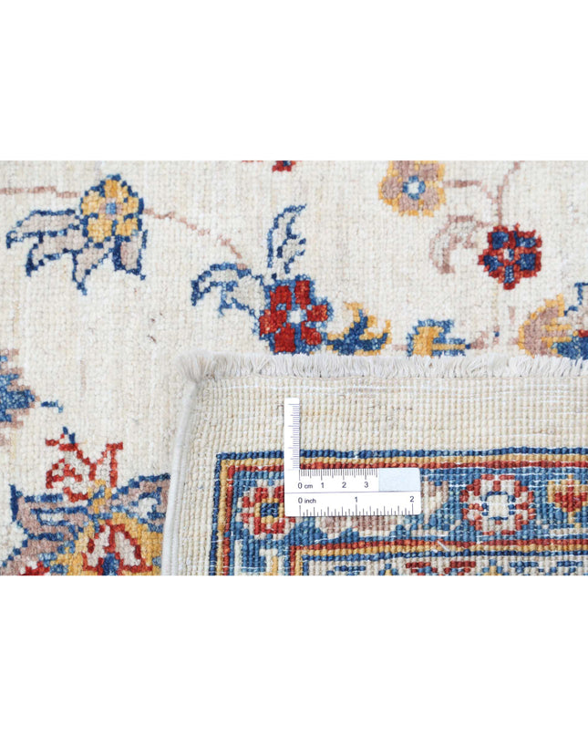 Ziegler 5' 8" X 8' 2" Hand Knotted Wool Rug 5' 8" X 8' 2" (173 X 249) / Ivory / Wool