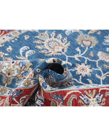 Ziegler 5' 6" X 8' 2" Hand Knotted Wool Rug 5' 6" X 8' 2" (168 X 249) / Red / Wool